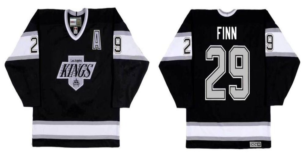 2019 Men Los Angeles Kings #29 Finn Black CCM NHL jerseys